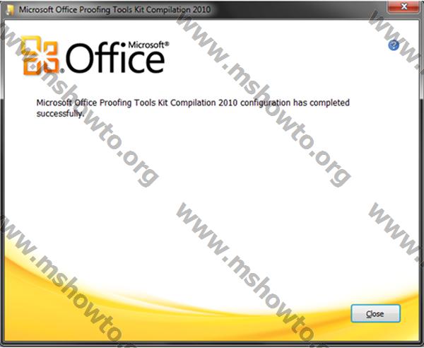 Office 2010 Yazım ve İmla Denetimi (Proofing Tools) Kurulumu