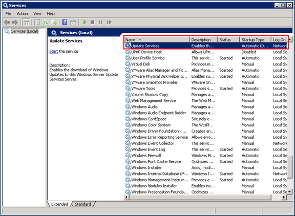 Windows internal database удалить