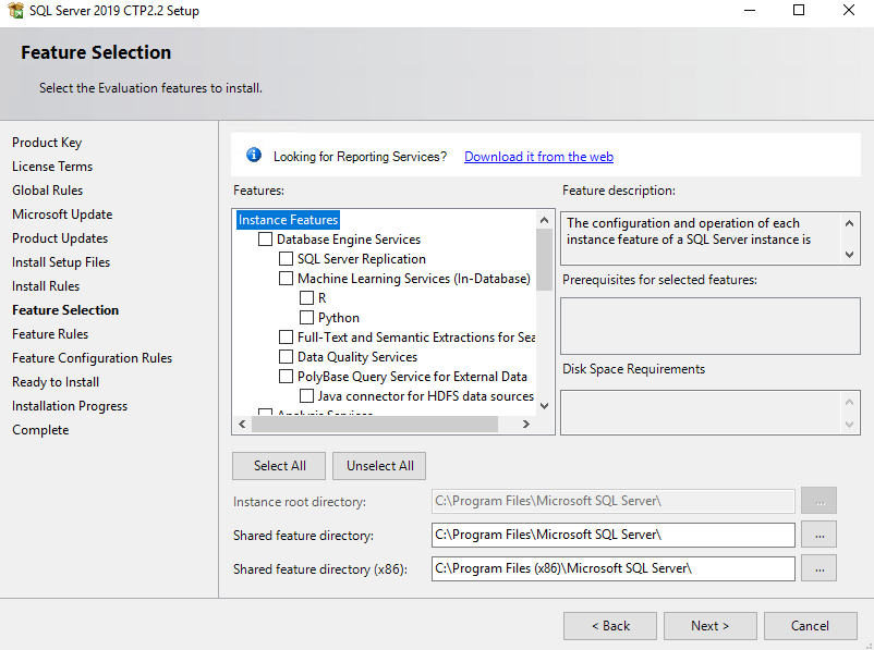 Sql Server 2019 Ctp 22 Kurulumu 2703